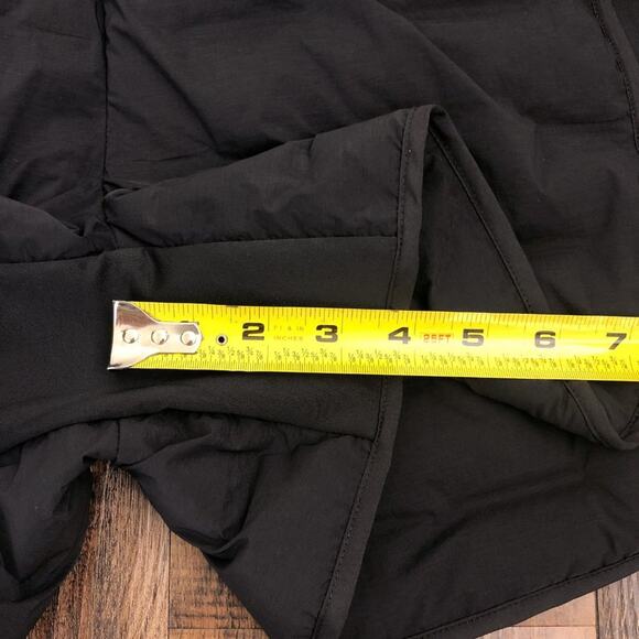 Adidas X-City Padded Running Short High Rise Drawstring Pockets 4" Size XS Black - Picture 13 of 15